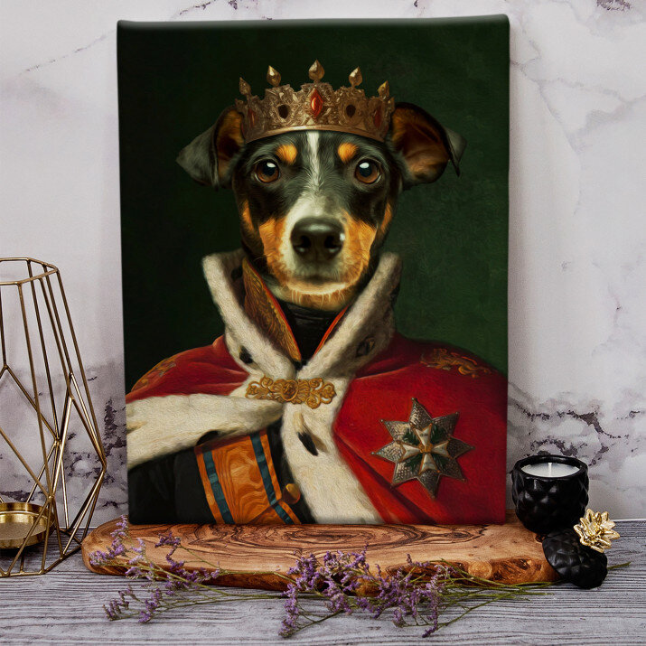 Rege - Portretul Regal al animalului de companie
