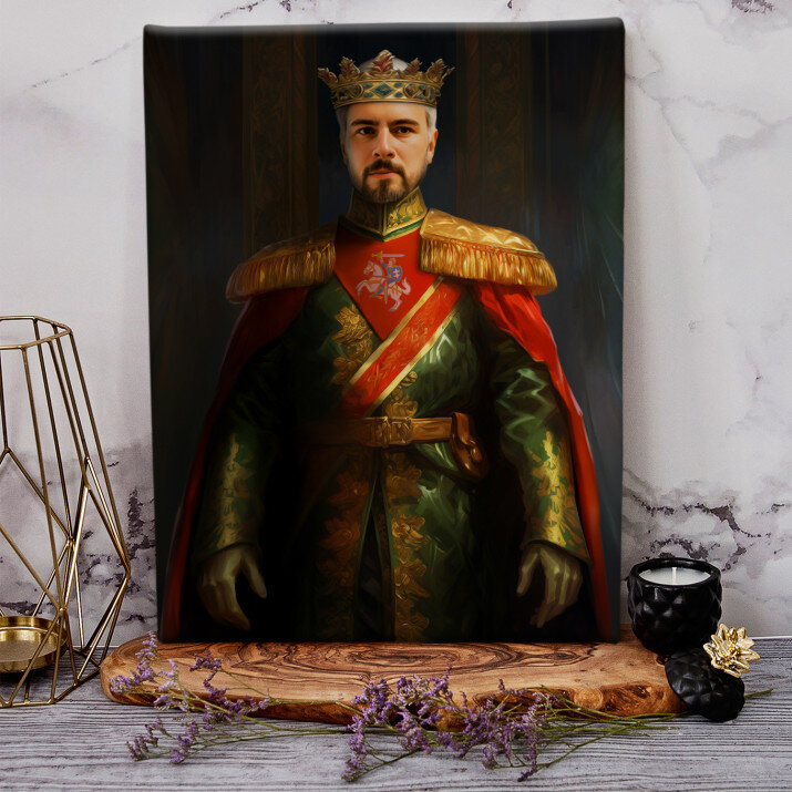 Regele Lituaniei - Portret Regal