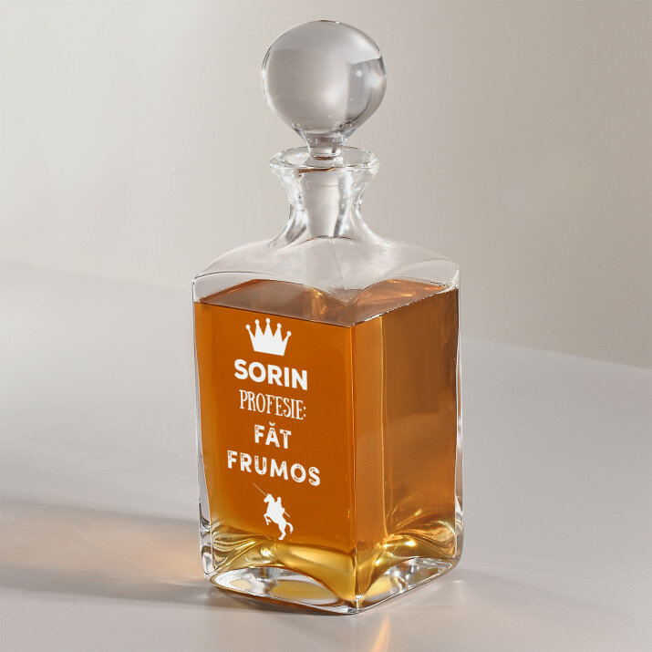Făt frumos - Carafă pentru whisky