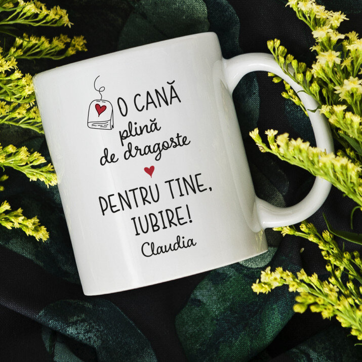 cană plină de dragoste - Cană 