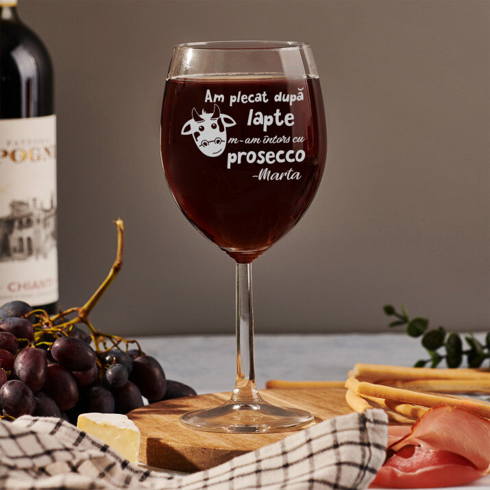 Am cumpărat prosecco - Pahar pentru vin