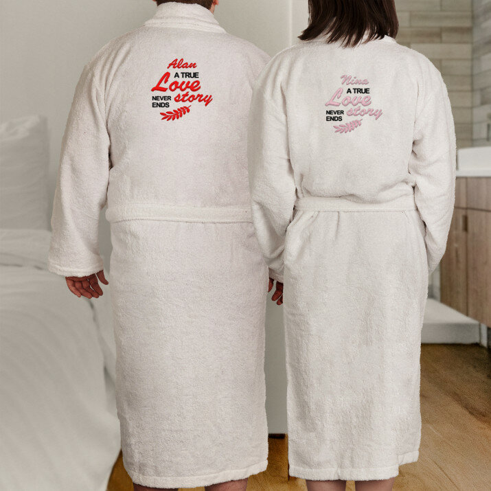 Love story - Halate pentru cuplu