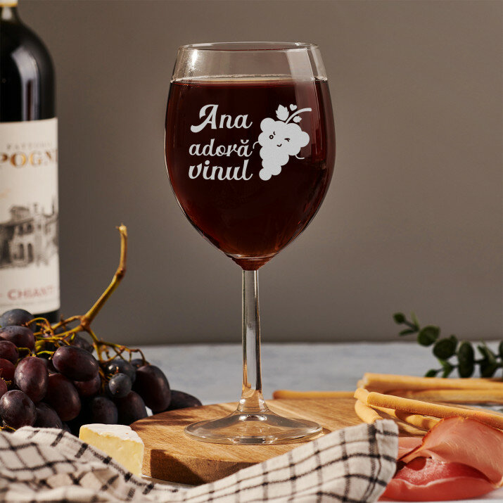 Love wine - Pahar pentru vin 