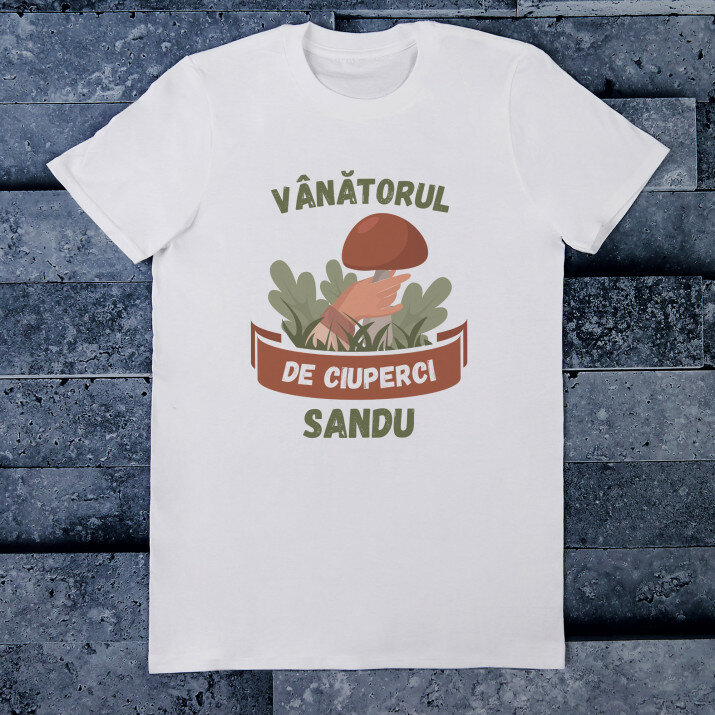 Vânătorul de ciuperci - Tricou pentru bărbați