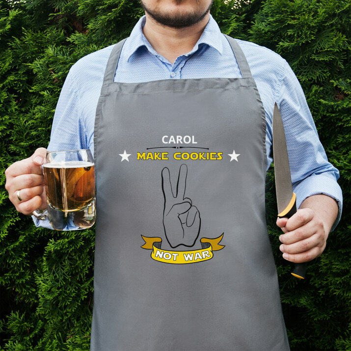 Make cookies not war - Șorțuri solo