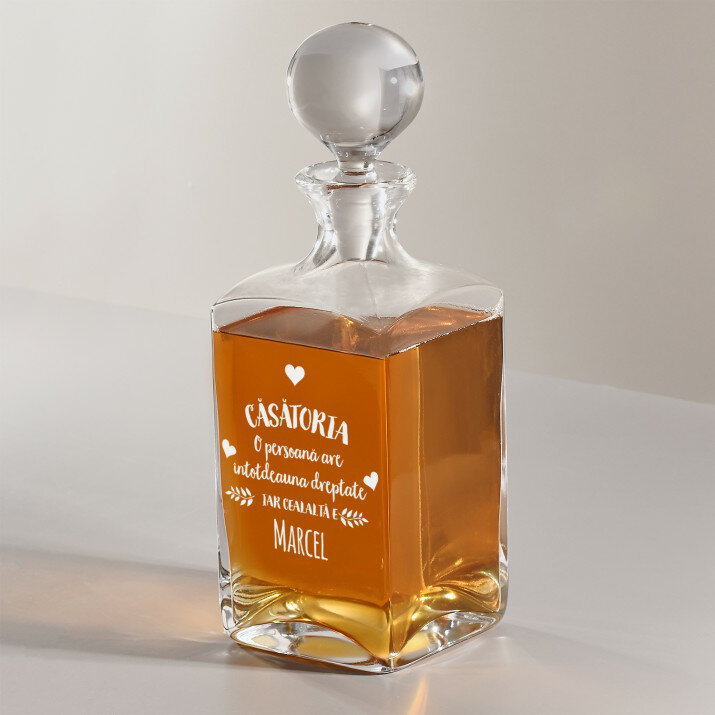 Căsătoria - Carafă pentru whisky