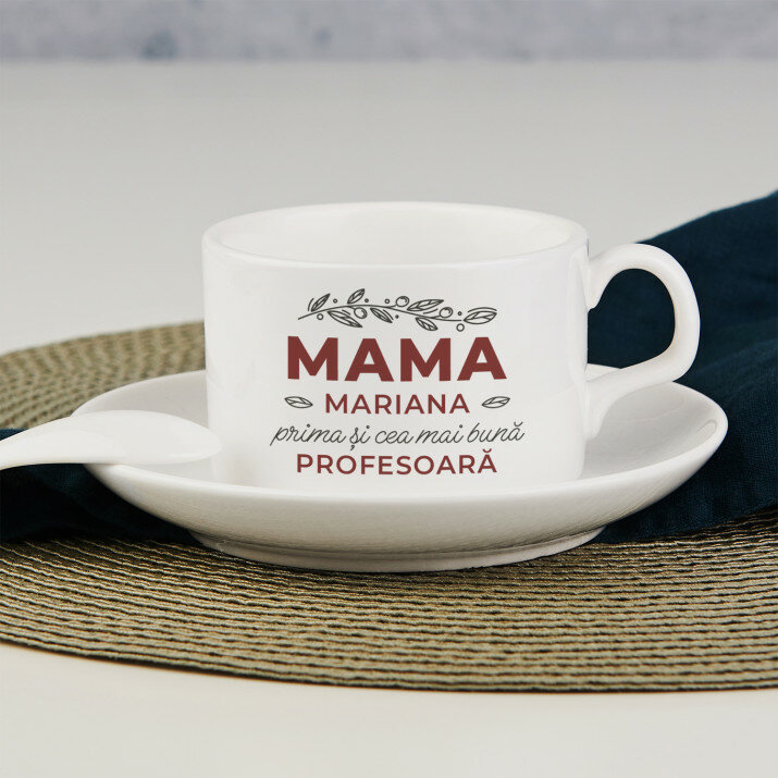 Mama prima și cea mai bună profesoară - Cești solo