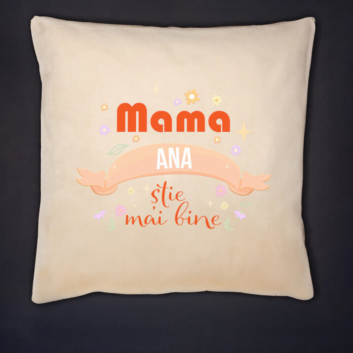 Mama știe mai bine - Pernă