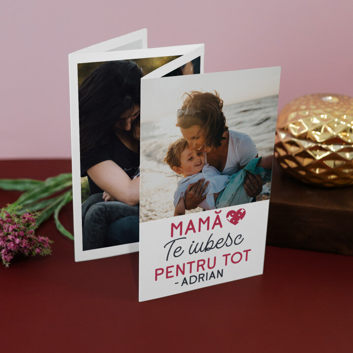 Mamă, te iubesc pentru tot - Set mare fotografii pliante