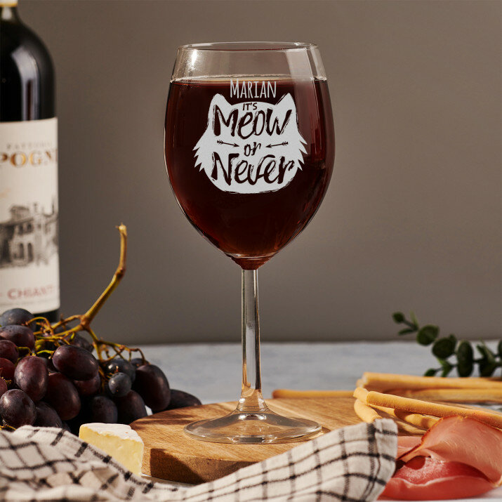 Meow or never - Pahar pentru vin