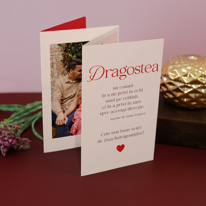 dragoste cu citat - Set mare fotografii pliante