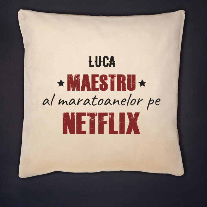 Maestru al maratoanelor - Pernă