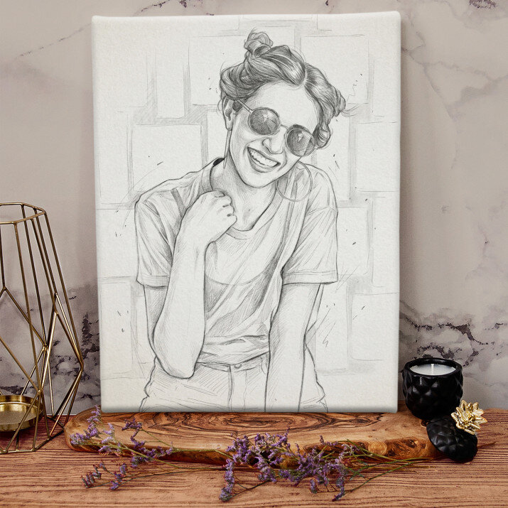 Schiță - Portret Stilizat