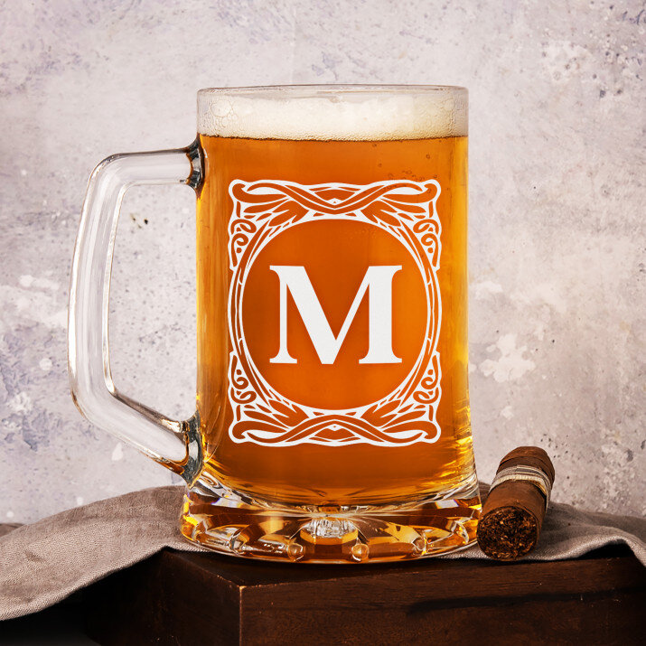 Monogramă 2 - Halbă