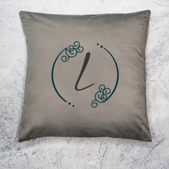 Monogramă 2 - Pernă