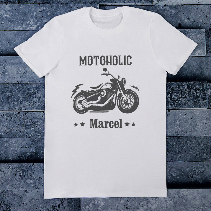 Motoholic - Tricou pentru bărbați