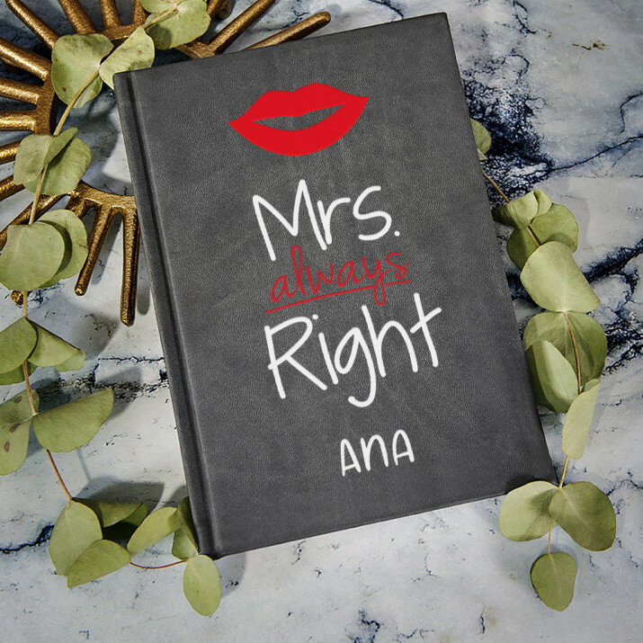 Mrs always right - Caiet de notițe