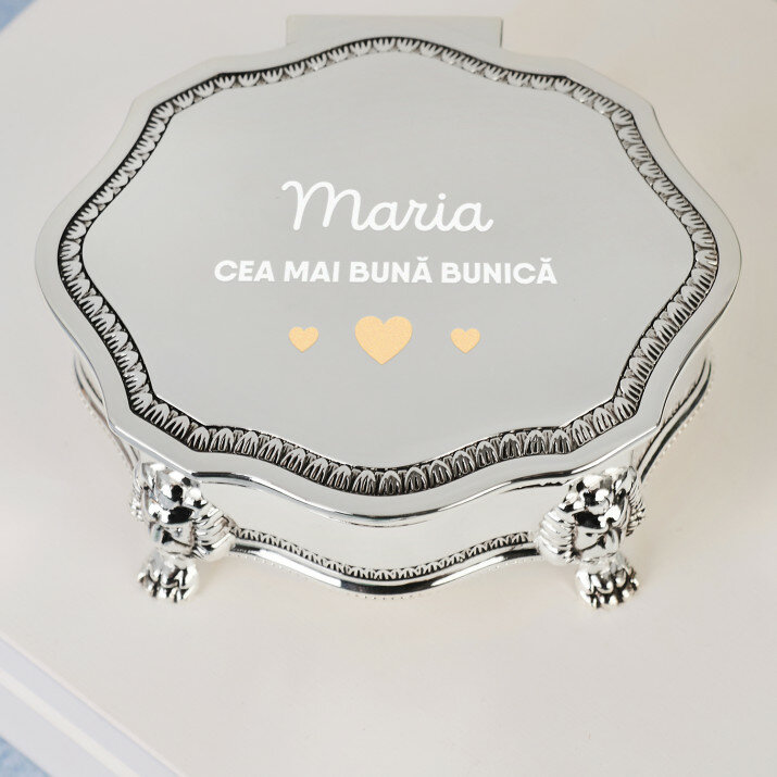 Cea mai bună bunică - Cutiuță de argint