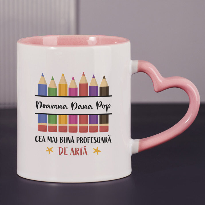 Cea mai bună profesoară de artă - Cană 