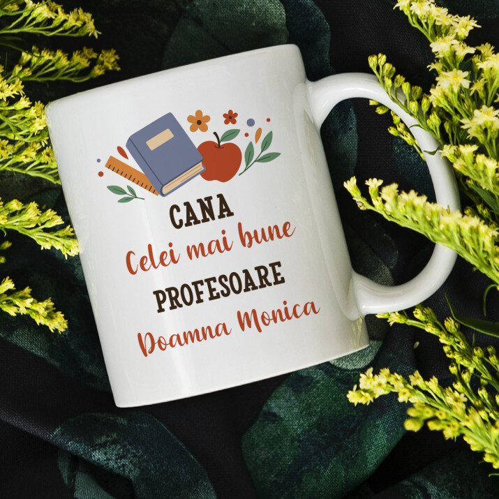 pentru cea mai bună profesoară - Cană 