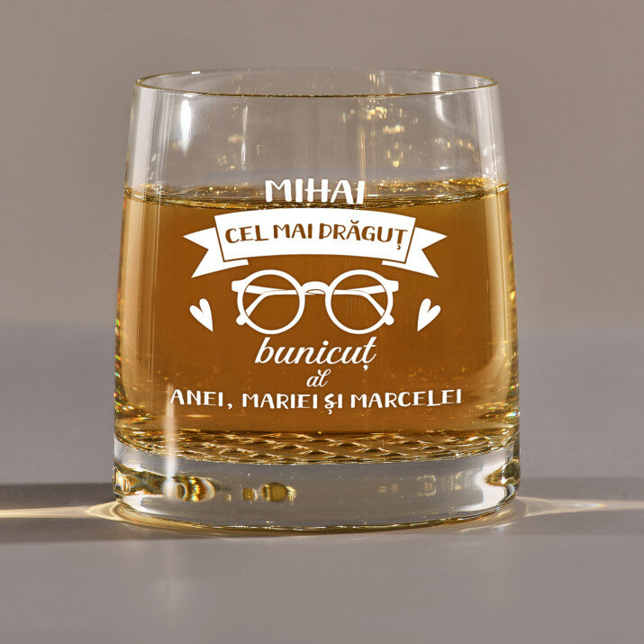 Cel mai drăguț bunicuț - Pahar pentru whisky
