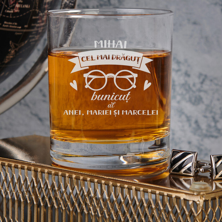 Cel mai drăguț bunicuț - Pahar pentru whisky