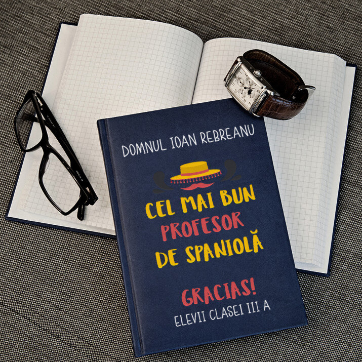 Cel mai bun profesor de spaniolă - Caiet de notițe