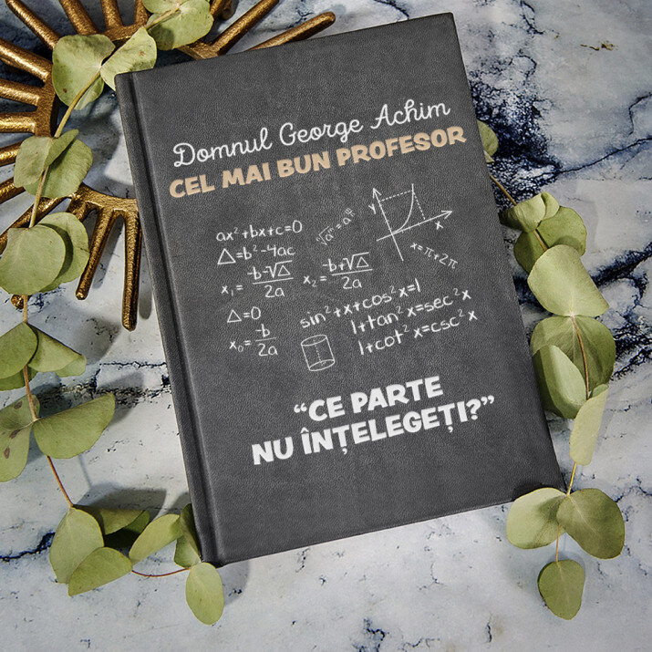 Cel mai bun profesor de matematică - Caiet de notițe