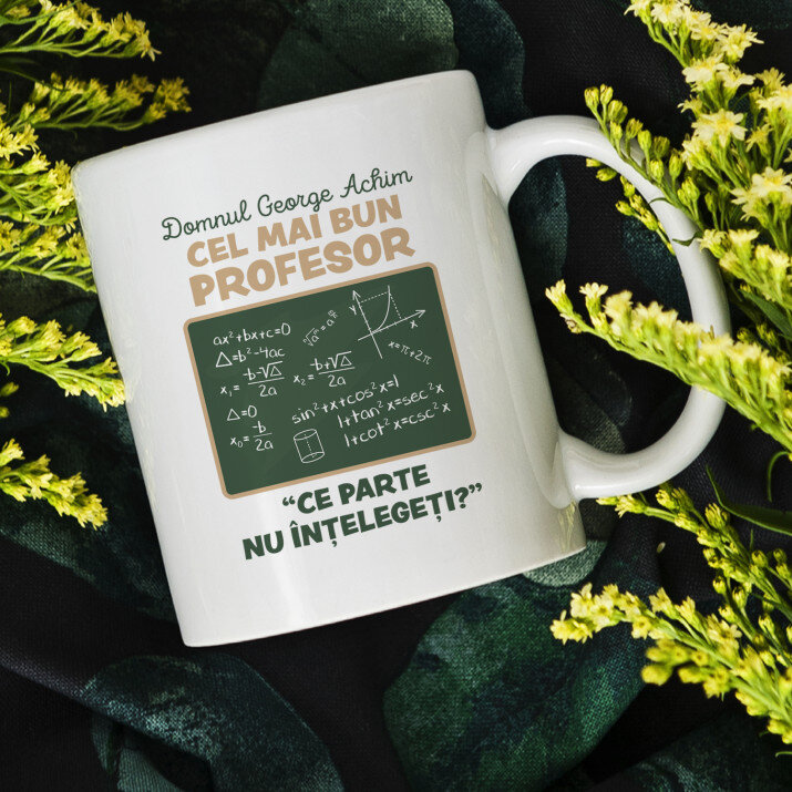 Cel mai bun profesor de matematică - Cană 