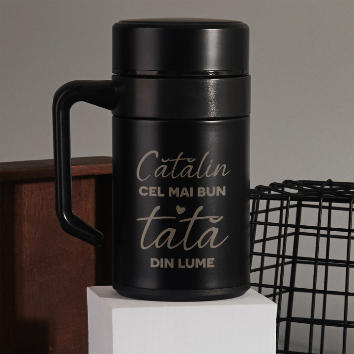 Cel mai bun tată din lume - Cană termică cu mâner