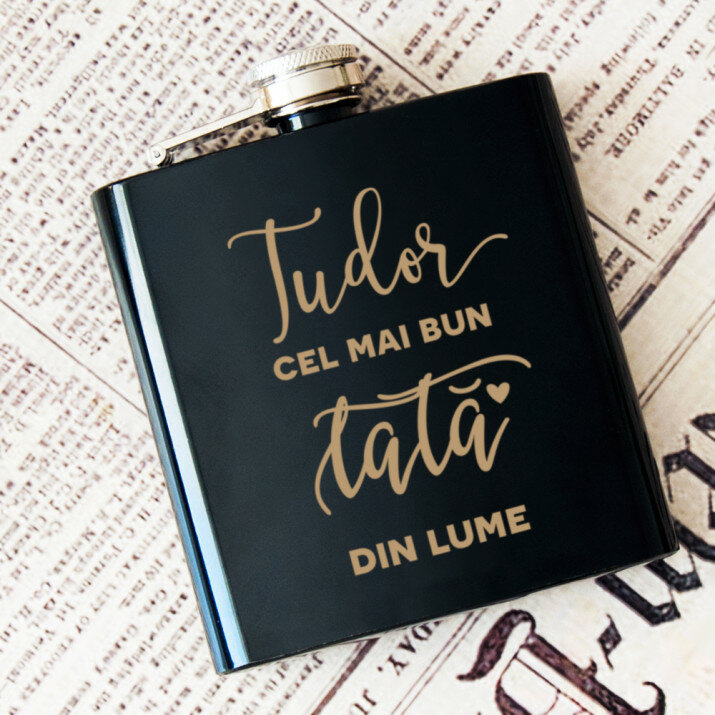 Cel mai bun tată - Ploscă neagră