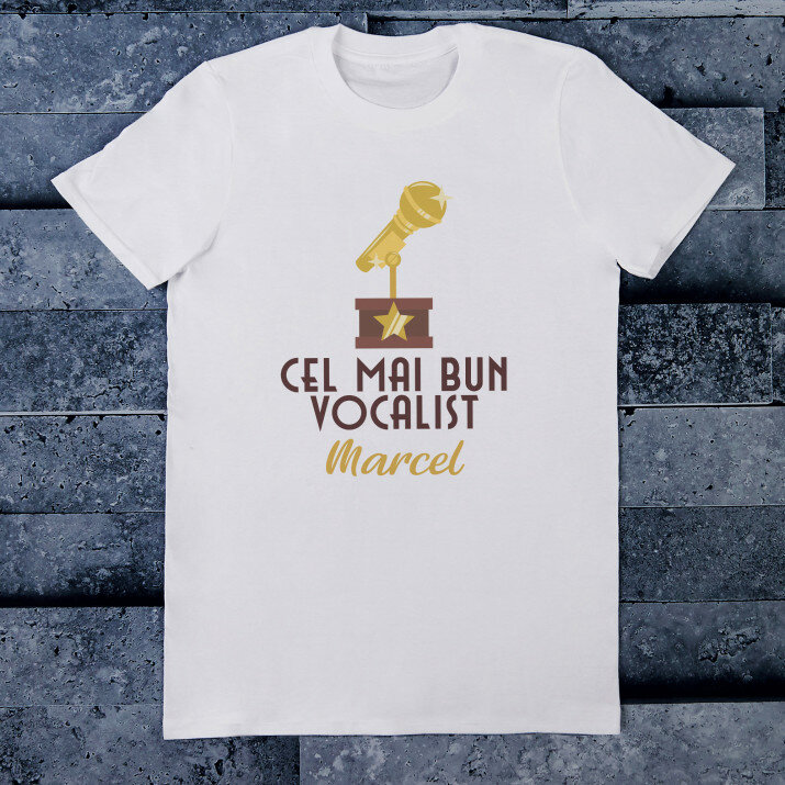 Cel mai bun vocalist - Tricou pentru bărbați