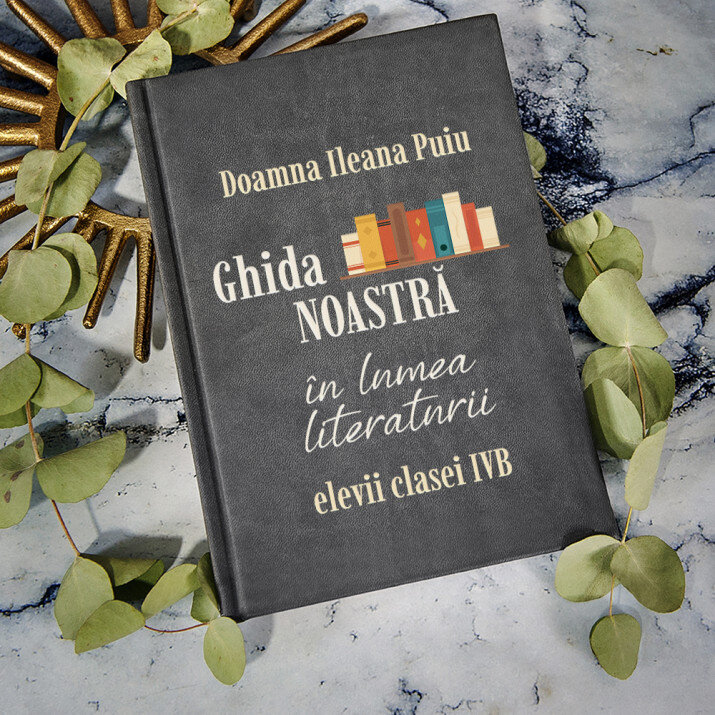 Profesoară, ghida în lumea literaturii - Caiet de notițe