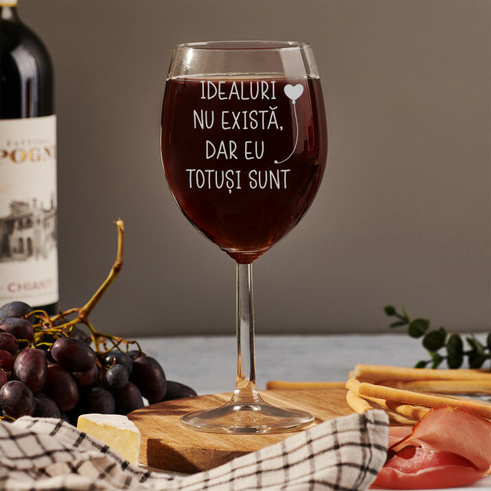 Idealuri nu există - Pahar pentru vin