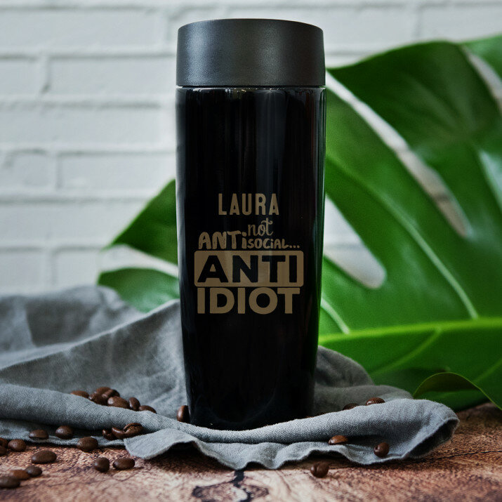 Not antisocial - Cană termică
