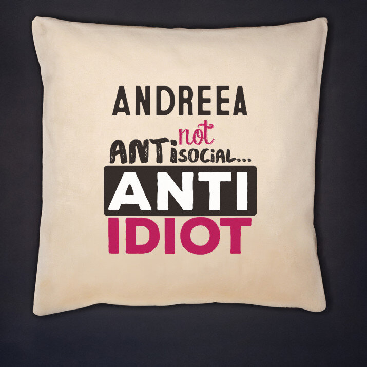 Not antisocial - Pernă