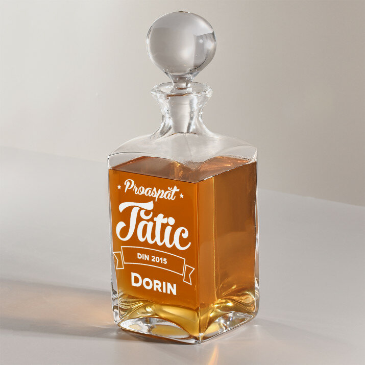 Proaspăt tătic - Carafă pentru whisky