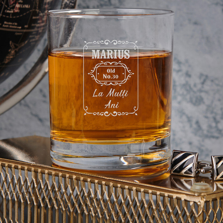 La mulți ani - Pahar pentru whisky