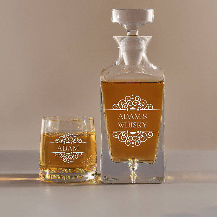 Ornaments - Set cu carafă și pahare pentru whisky
