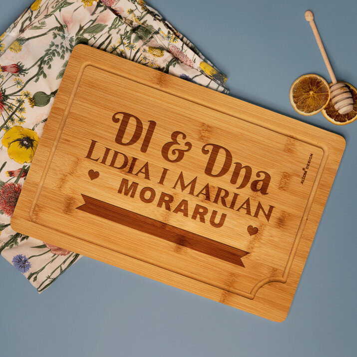 Dl și dna moraru - Tocător din bambuc