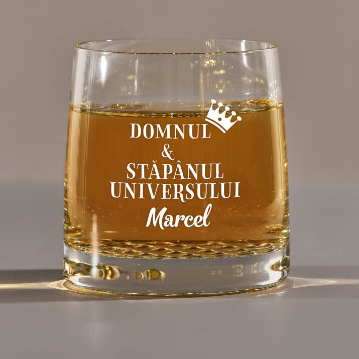 Domnul și stăpânul - Pahar pentru whisky