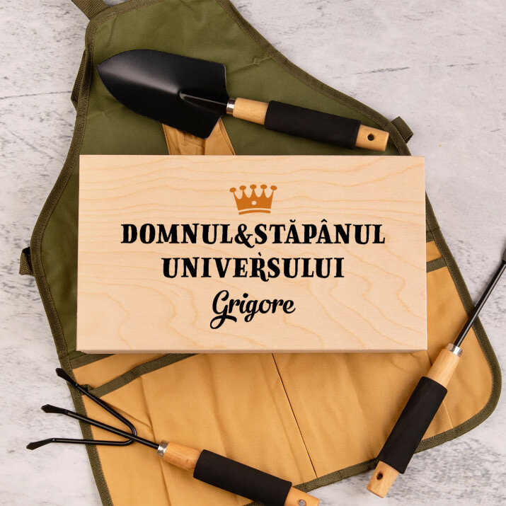 Domn și domnitor - Set de unelte de grădinărit în cutie