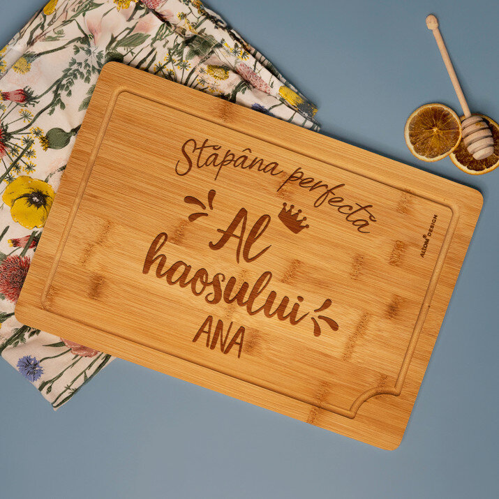stăpâna perfectă al haosului - Tocător din bambuc