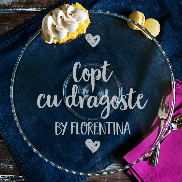 Copt cu dragoste - Suport pentru prăjitură