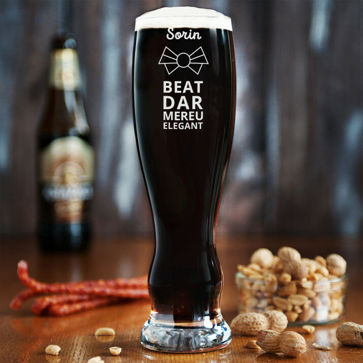 Beat, dar elegant - Pahar pentru bere