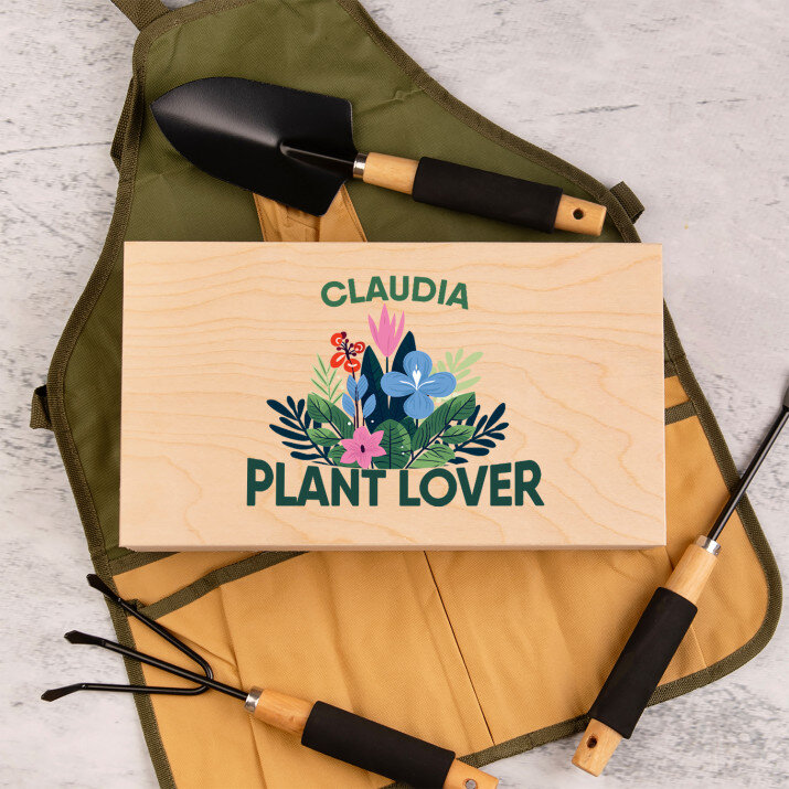Plant lover - Set de unelte de grădinărit în cutie