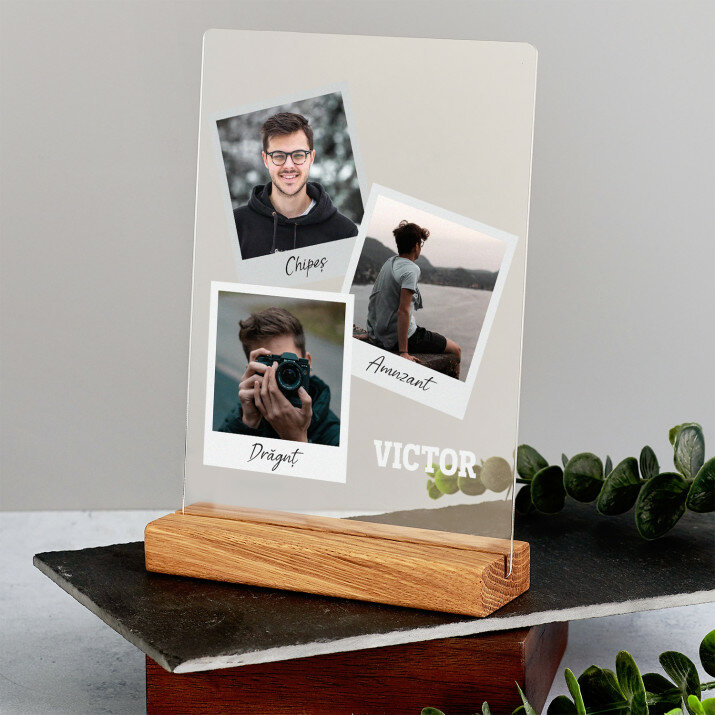 Polaroizi - Imprimare pe sticlă acrilică