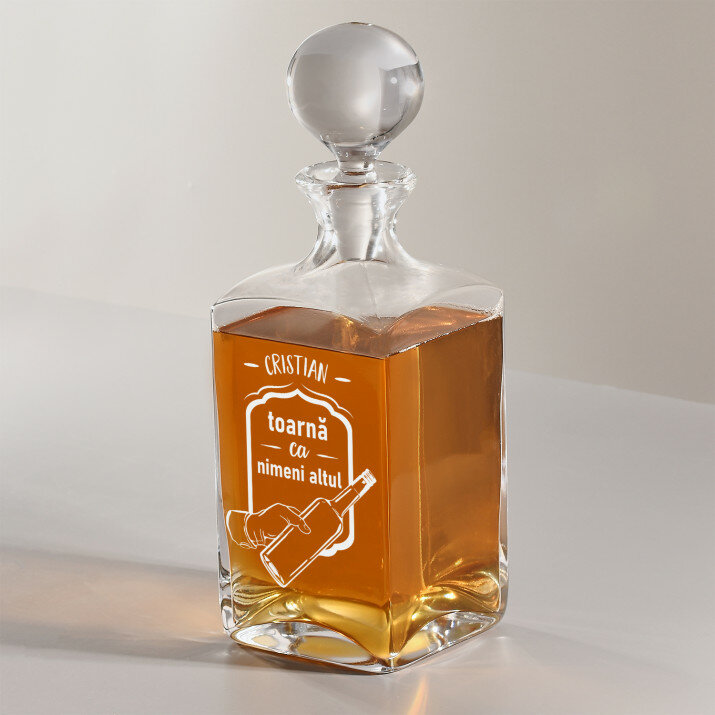 Toarnă ca nimeni altul - Carafă pentru whisky