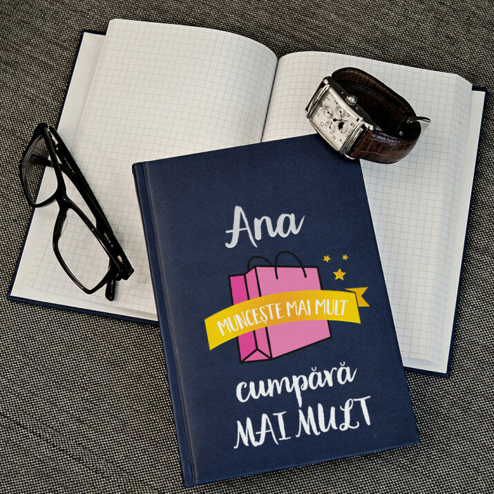 Muncește mai mult - Caiet de notițe