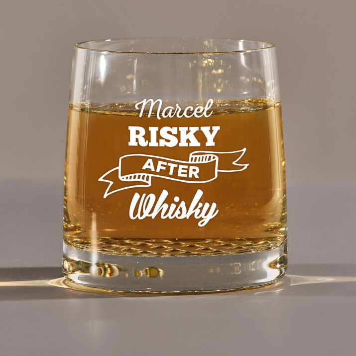 Risky after whisky - Pahar pentru whisky